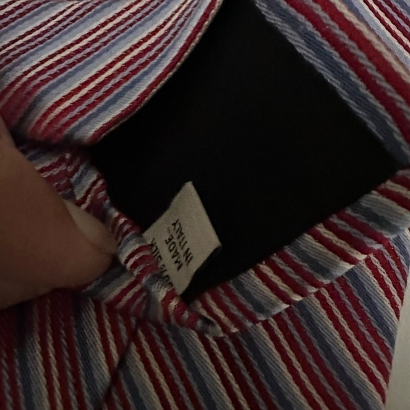 VALENTINO Valentie Striped Silk Tie - Picture 3 of 4